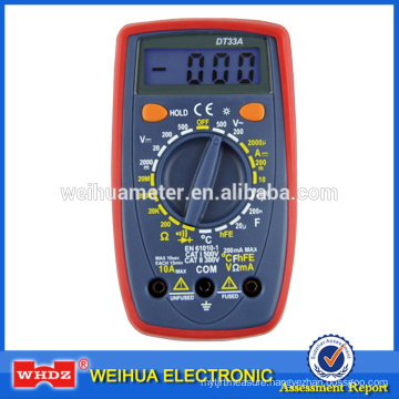 Digital Multimeter DT33A with Capacitance Function